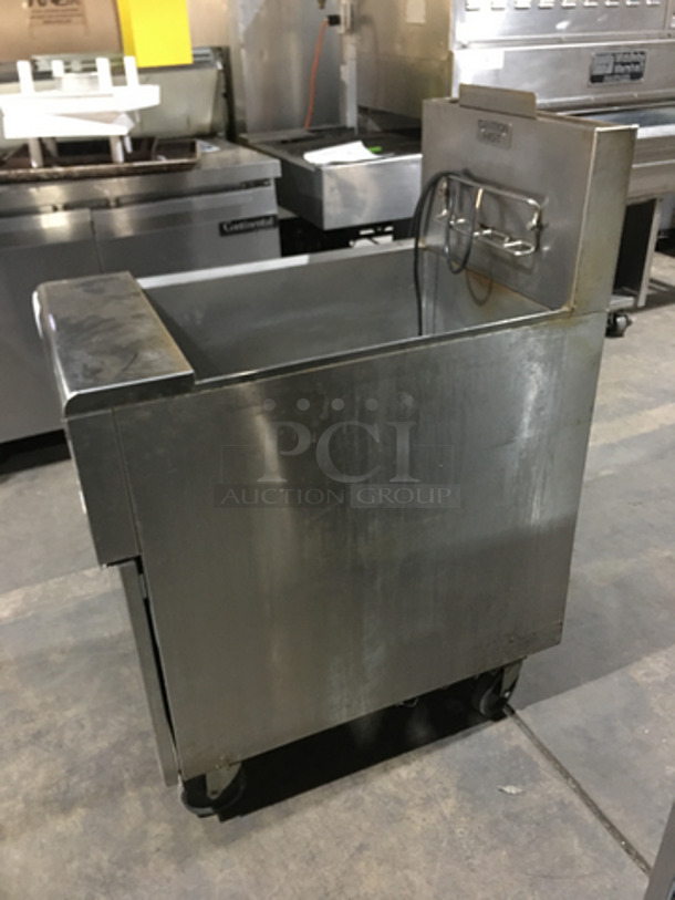 Frymaster Commercial LP Gas Powered Pasta Cooker! With Backsplash! All Stainless Steel! On Casters! Model GPCSC Serial 1604KI0011! 110/120V 1Phase! - Image 2 of 9