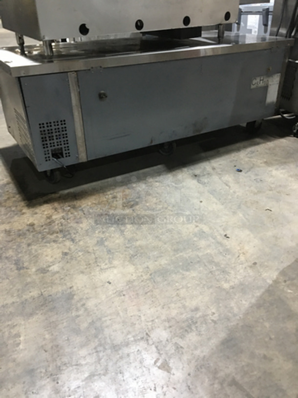2017 Atosa 72 Inch 4 Drawer Refrigerated Chef Base! Model MGF8453GR! All S.S.! On Commercial Casters! 115V 1 Phase! - Image 3 of 8