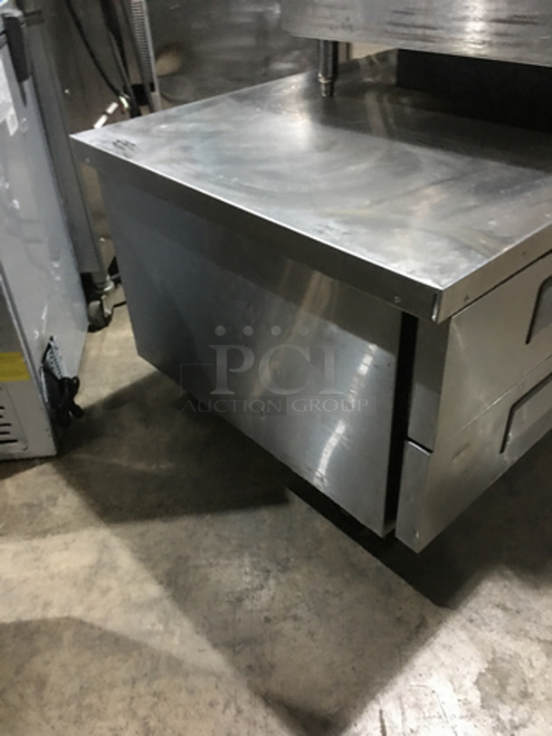2017 Atosa 72 Inch 4 Drawer Refrigerated Chef Base! Model MGF8453GR! All S.S.! On Commercial Casters! 115V 1 Phase! - Image 4 of 8