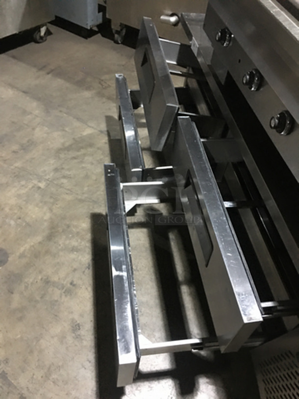 2017 Atosa 72 Inch 4 Drawer Refrigerated Chef Base! Model MGF8453GR! All S.S.! On Commercial Casters! 115V 1 Phase! - Image 5 of 8