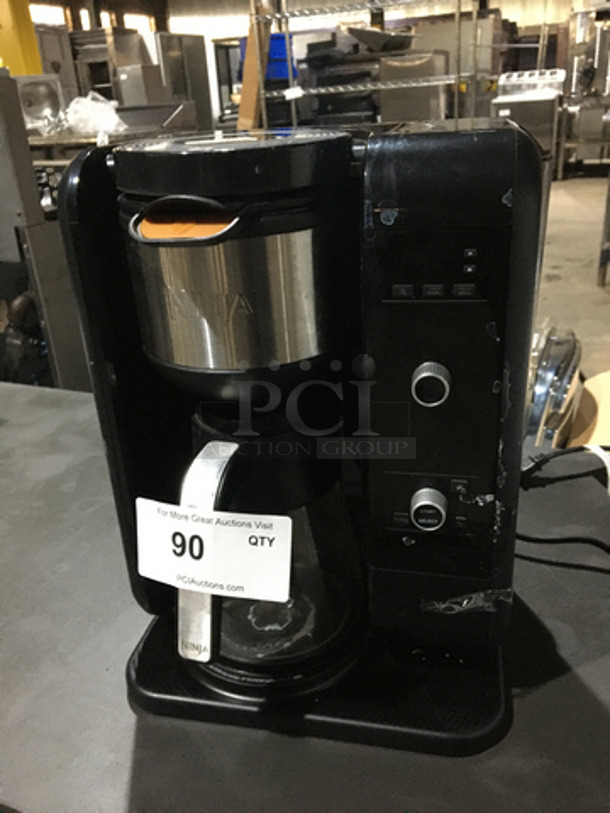 Ninja Countertop Hot and Cold Brew Programmable Black Drip Coffee Maker! Model CP30132!