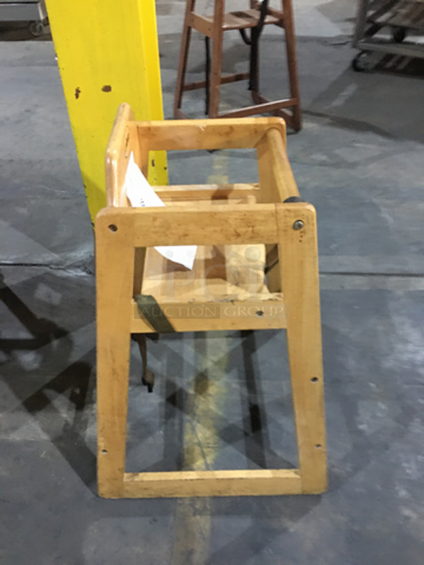 Winco Wooden High Chair!  - Image 4 of 7
