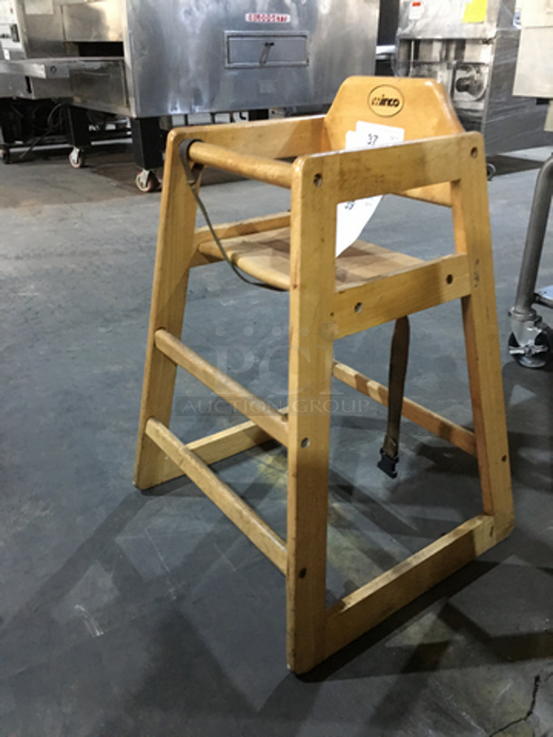 Winco Wooden High Chair!  - Image 7 of 7