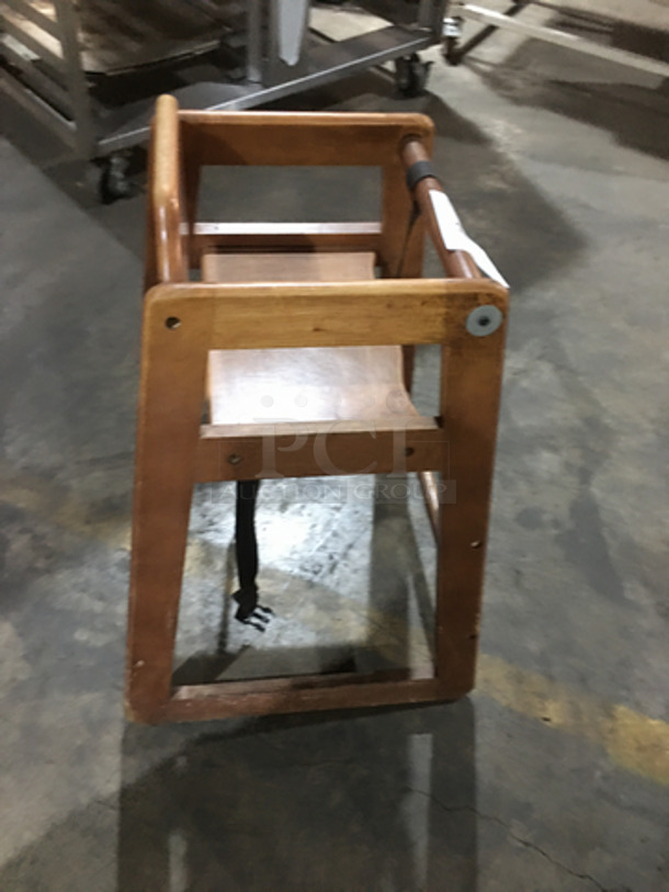 Wooden High Chair!  - Image 4 of 6