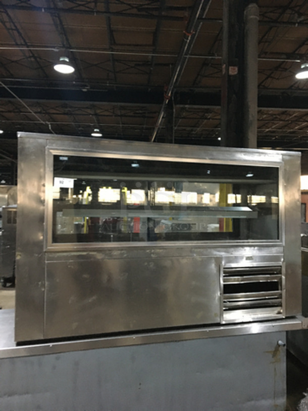 Leader Commercial Refrigerated Deli/Bakery Display Case! All Stainless Steel! Model CDL72SC Serial PP090993! 115V 1Phase! - Image 1 of 8