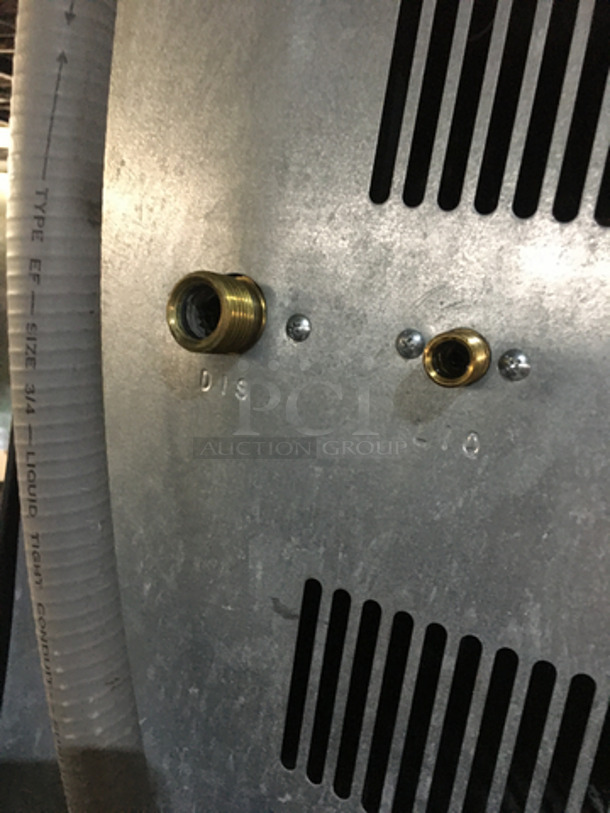 Hoshizaki Stainless Steel Commercial Ice Making Machine! With Ice Bin! Model KM1340MRH Serial V14082K! 208/230V 1Phase! 2 X Your Bid! Makes One Unit! - Image 8 of 9