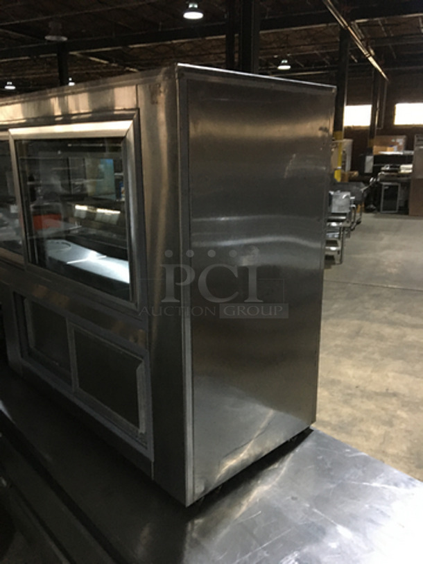 Leader Commercial Refrigerated Deli/Bakery Display Case! All Stainless Steel! Model CDL72SC Serial PP090993! 115V 1Phase! - Image 3 of 8
