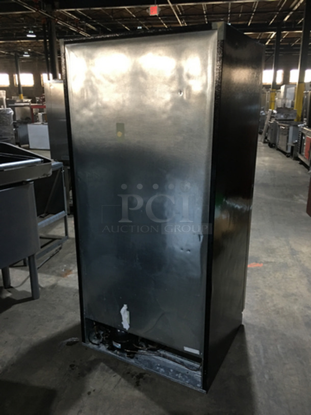 Kenmore Single Door Reach In Cooler! With Poly Coated Racks! All Stainless Steel! - Image 4 of 8