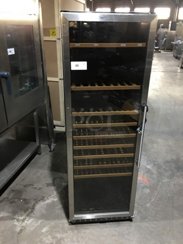 Summit Commercial Wine Cooler Merchandiser! Model SWC1966 Serial 4301220164400016! 115V!