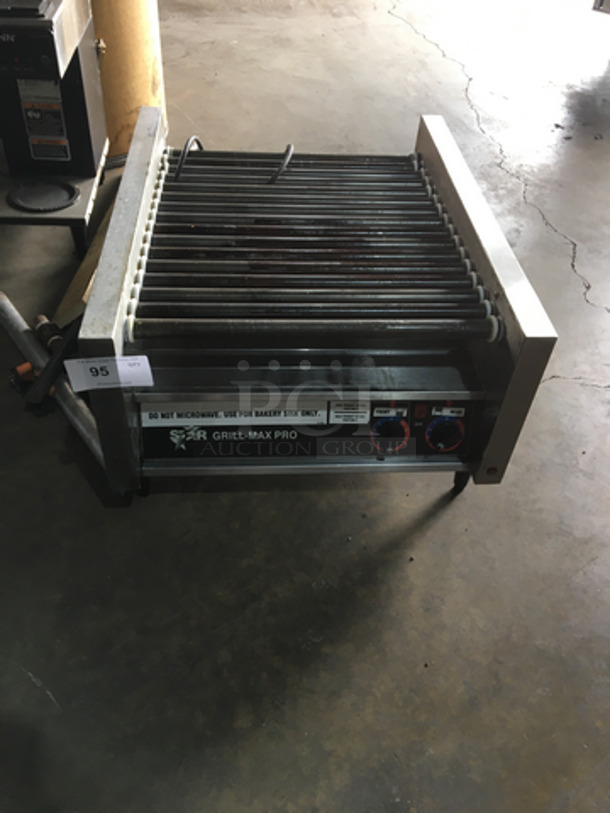 Star Commercial Countertop Hot Dog Roller Grill! All Stainless Steel! Grill Max Pro Edition! On Legs! - Image 1 of 8