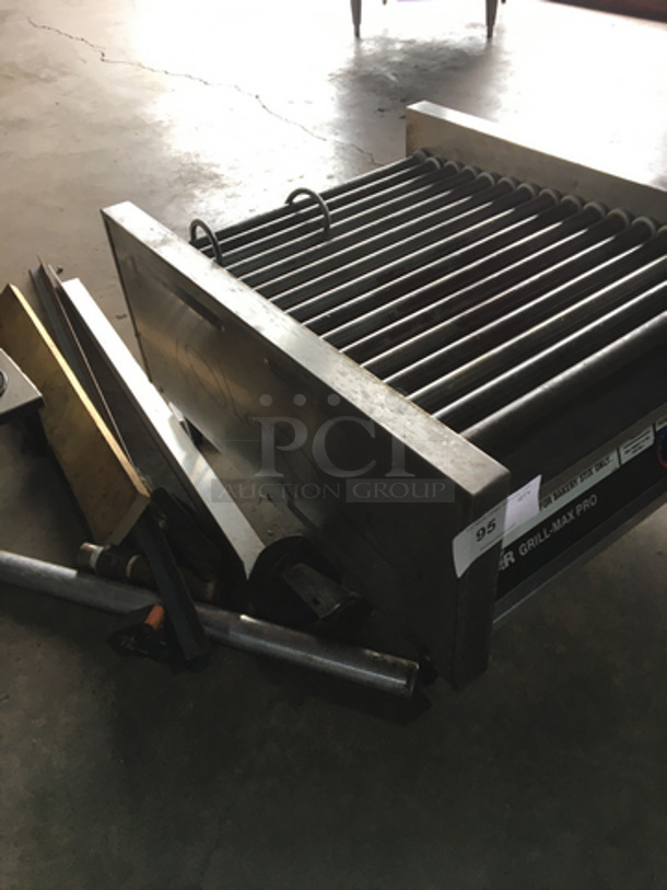 Star Commercial Countertop Hot Dog Roller Grill! All Stainless Steel! Grill Max Pro Edition! On Legs! - Image 2 of 8