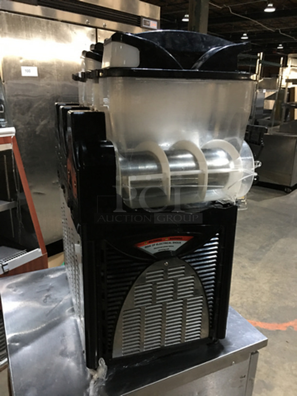 NICE! Cofrimell Commercial Countertop 3 Head Slushy/Frozen Beverage Machine! Model Oasis 3-10! 115V 1 Phase!  - Image 3 of 10