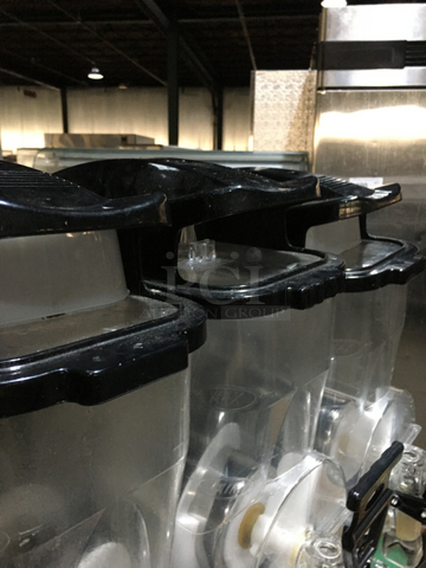 NICE! Cofrimell Commercial Countertop 3 Head Slushy/Frozen Beverage Machine! Model Oasis 3-10! 115V 1 Phase!  - Image 8 of 10