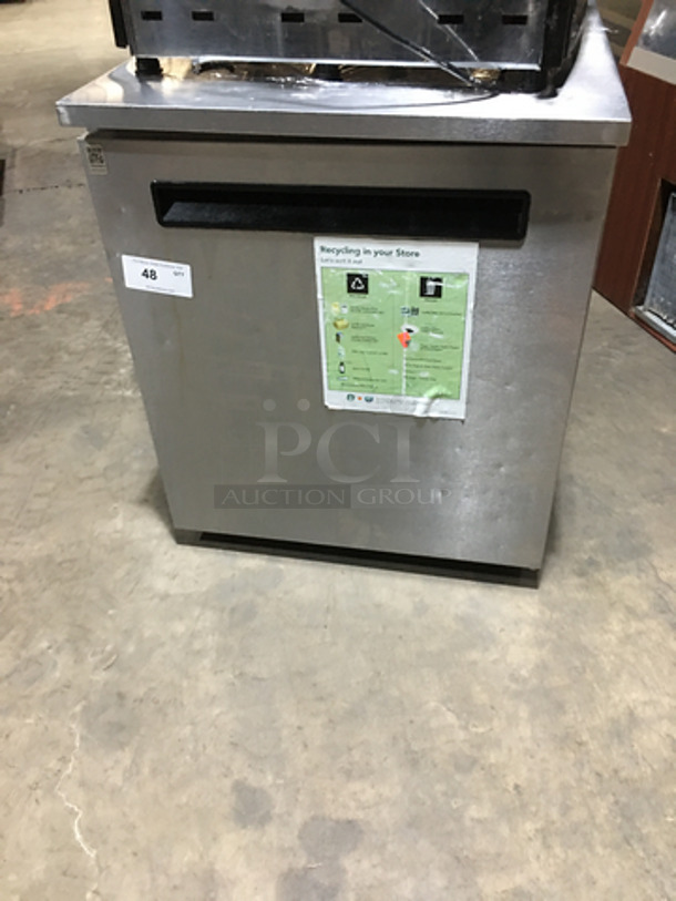 Delfield One Door Refrigerated Lowboy/Work Top Cooler! Model 406STAR2 Serial 0605036102573T! 115V 1Phase!
