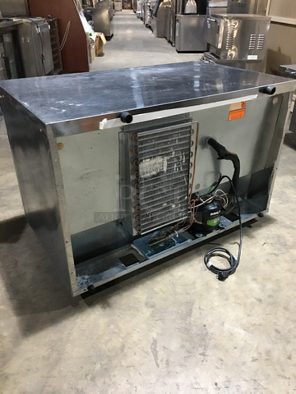 Delfield Commercial 2 Door Lowboy/Worktop Cooler! All Stainless Steel! Model UC4048STAR Serial 1304152000352! 115V 1Phase! - Image 3 of 8