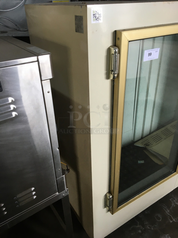 Leer Commercial 2 Door Bagged Ice Freezer Merchandiser! Model 602UA45MGME Serial 735101! 115V! Working When Removed!  - Image 4 of 8