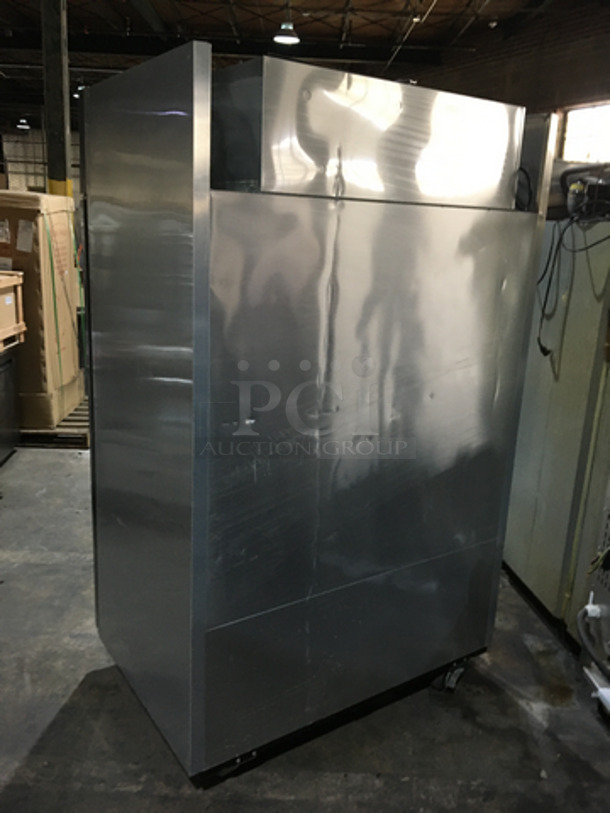 True Commercial 2 Door Reach In Refrigerator! With Poly Coated Racks! All Stainless Steel! Model TG2R2S Serial 7734390! 115V 1Phase! - Image 3 of 10