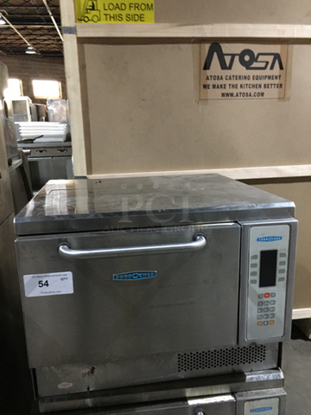 2008 Turbo Chef Counter Top Rapid Speed Oven! All Stainless Steel! Model NGC Serial NGCD619511! 208/230/240V!