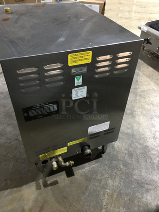 Cleveland Commercial Countertop Steam Cabinet! All Stainless Steel! Steam Craft Edition! Model 21CET16 Serial WC8204503F02! 208V 3Phase! On Legs! - Image 4 of 9