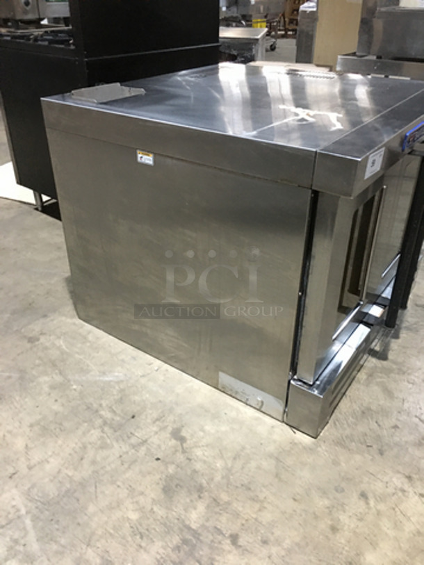 Bakers Pride Commercial Full Size Natural Gas Powered Single Deck Convection Oven! With View Through Doors! All Stainless Steel! With Legs! - Image 3 of 9