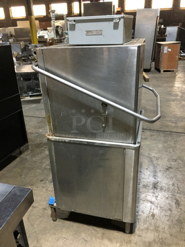 Hobart Commercial Heavy Duty Pass Through Dishwasher! All Stainless Steel! Model AM15 Serial 231099775! 208/240V 3Phase! On Legs! - Image 2 of 10