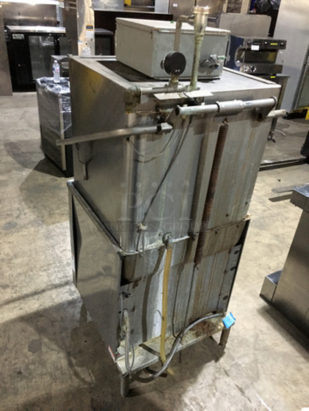 Hobart Commercial Heavy Duty Pass Through Dishwasher! All Stainless Steel! Model AM15 Serial 231099775! 208/240V 3Phase! On Legs! - Image 4 of 10