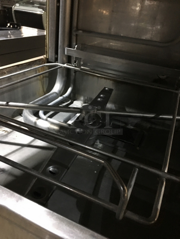 Hobart Commercial Heavy Duty Pass Through Dishwasher! All Stainless Steel! Model AM15 Serial 231099775! 208/240V 3Phase! On Legs! - Image 5 of 10