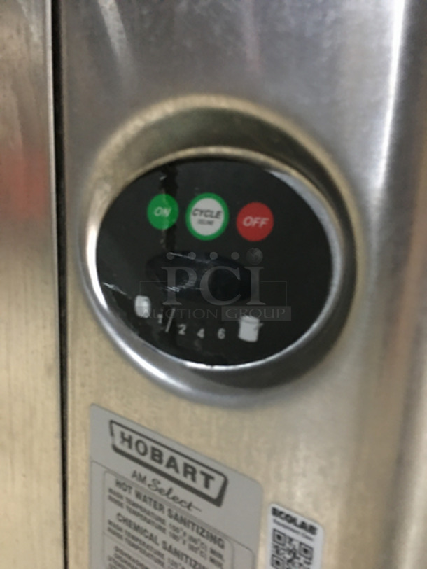Hobart Commercial Heavy Duty Pass Through Dishwasher! All Stainless Steel! Model AM15 Serial 231099775! 208/240V 3Phase! On Legs! - Image 8 of 10