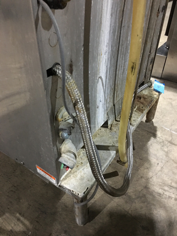 Hobart Commercial Heavy Duty Pass Through Dishwasher! All Stainless Steel! Model AM15 Serial 231099775! 208/240V 3Phase! On Legs! - Image 10 of 10