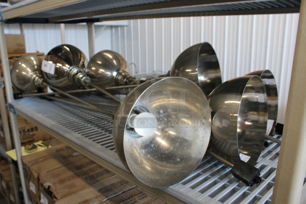 9 Halo Model L Series Metal Lights. 9.5x9.5x47. 9 Times Your Bid! - Image 1 of 6