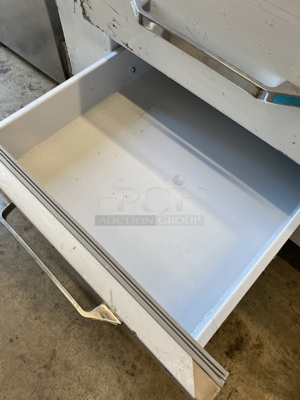 BRAND NEW! 2012 Leader Model LB72R Stainless Steel Commercial 4 Drawer Chef Base. Does Not Have Remote Compressor. 115 Volts, 1 Phase. 72x32x26. - Image 5 of 8