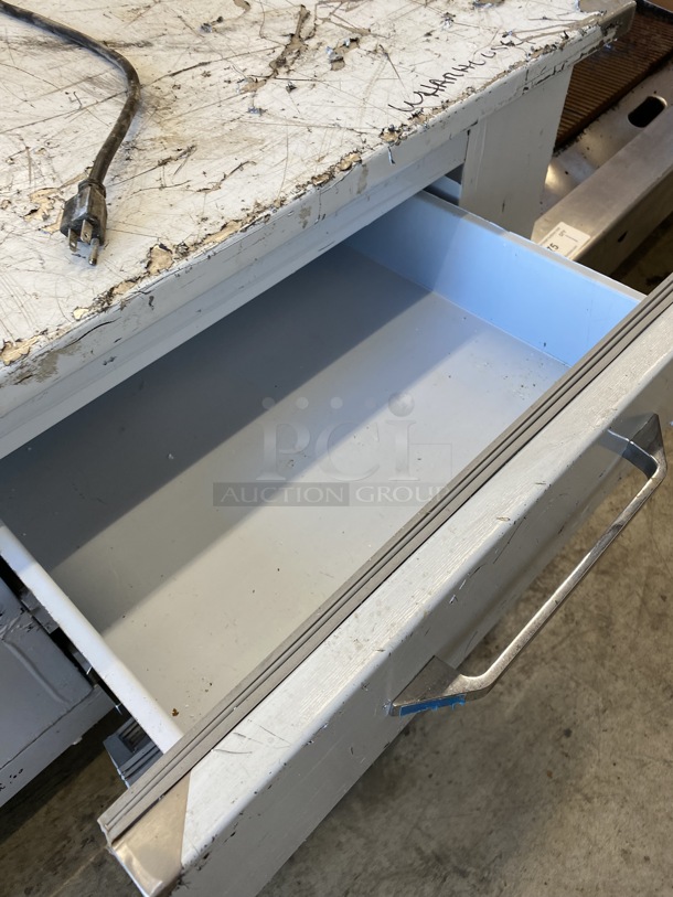 BRAND NEW! 2012 Leader Model LB72R Stainless Steel Commercial 4 Drawer Chef Base. Does Not Have Remote Compressor. 115 Volts, 1 Phase. 72x32x26. - Image 7 of 8