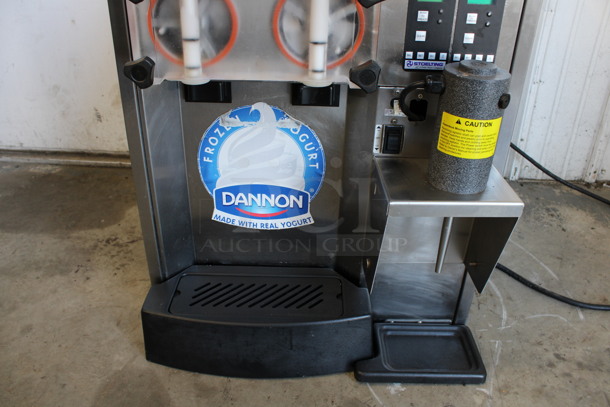 MARVELOUS! 2010 Stoelting Model SF144-38I Stainless Steel Commercial Countertop Air Cooled 2 Flavor Soft Serve Ice Cream Machine w/ Milkshake Mixer. 208-230 Volts, 1 Phase. 22x32x34 - Image 4 of 9