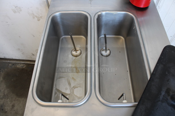 MARVELOUS! 2010 Stoelting Model SF144-38I Stainless Steel Commercial Countertop Air Cooled 2 Flavor Soft Serve Ice Cream Machine w/ Milkshake Mixer. 208-230 Volts, 1 Phase. 22x32x34 - Image 7 of 9