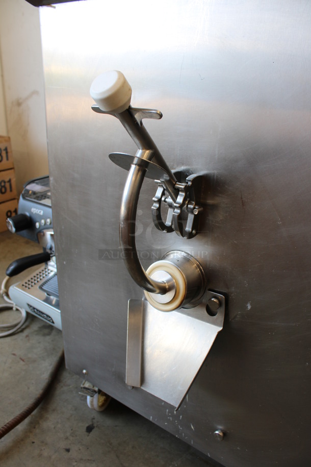 AWESOME! Carpigiani Model Pastochef 55 RTX Stainless Steel Commercial Floor Style Water Cooled Batch Freezer on Commercial Casters. 220 Volts, 3 Phase. 26x31x47 - Image 7 of 12