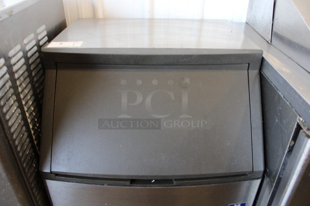 2012 Manitowoc Model QD0132A Stainless Steel Commercial Air Cooled Self Contained Ice Machine. 115 Volts, 1 Phase. 26x25x37 - Image 4 of 7