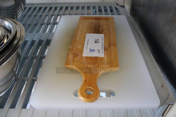 3 Various Cutting Boards. 9.5x15x0.5, 5x13.5x0.5. 3 Times Your Bid!