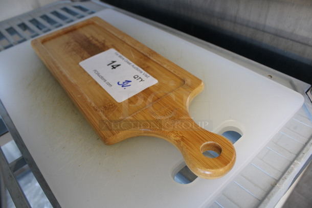 3 Various Cutting Boards. 9.5x15x0.5, 5x13.5x0.5. 3 Times Your Bid! - Image 2 of 3