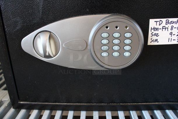 SentrySafe Black Metal Single Door Safe. Does Not Come w/ Combination. 17x14x10.5 - Image 3 of 4
