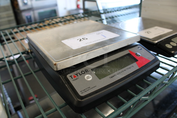 Taylor Model TE22FT Metal Countertop Food Portioning Scale. 7.5x9.5x2.5 - Image 2 of 4