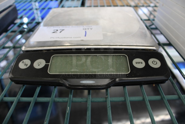 Metal Countertop Food Portioning Scale. 7.5x9.5x1 - Image 3 of 4