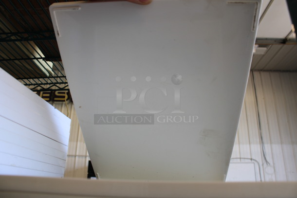 ALL ONE MONEY! Lot of 3 White Poly Trays! 10x14x0.5 - Image 3 of 3