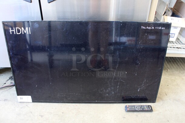 Samsung Model DB40E 40" Color Display Monitor w/ Mount and Remote. 100-240 Volts, 1 Phase. Buyer Must Pick Up - We Will Not Ship This Item. Tested and Working! - Image 1 of 9