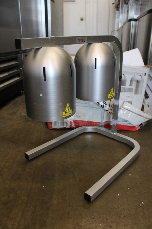 BRAND NEW IN BOX! Avantco Metal Countertop 2 Head Food Warmer. 19x14x19. Tested and Working! - Image 3 of 7