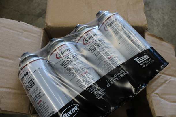 ALL ONE MONEY! Lot of 8 Sterno Butane Fuel Bottles. 2.5x2.5x7.5 - Image 2 of 4