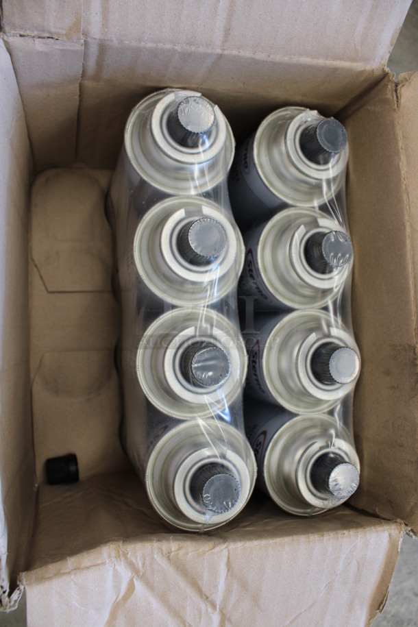 ALL ONE MONEY! Lot of 8 Sterno Butane Fuel Bottles. 2.5x2.5x7.5 - Image 3 of 4