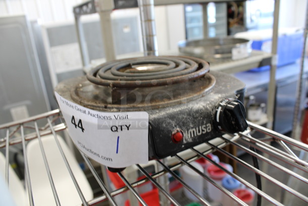 Imusa Model GAU-80305 Metal Countertop Single Burner. 120 Volts, 1 Phase. 8x8x3. Tested and Working! - Image 3 of 5