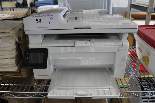 HP White Countertop Scanner Copier Printer. 16x15x12