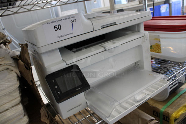 HP White Countertop Scanner Copier Printer. 16x15x12 - Image 3 of 4