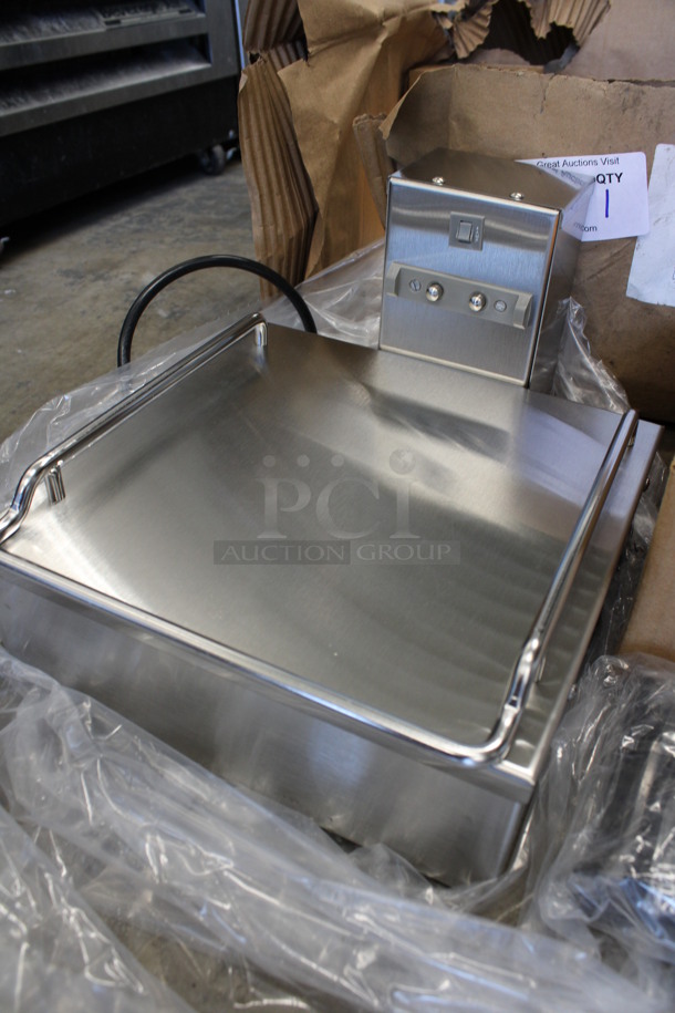 BRAND NEW IN BOX! Bunn Model 1SH STAND Stainless Steel Commercial Countertop Server Stand. Comes w/ Legs. 10x14x9. Legs 4" - Image 4 of 6
